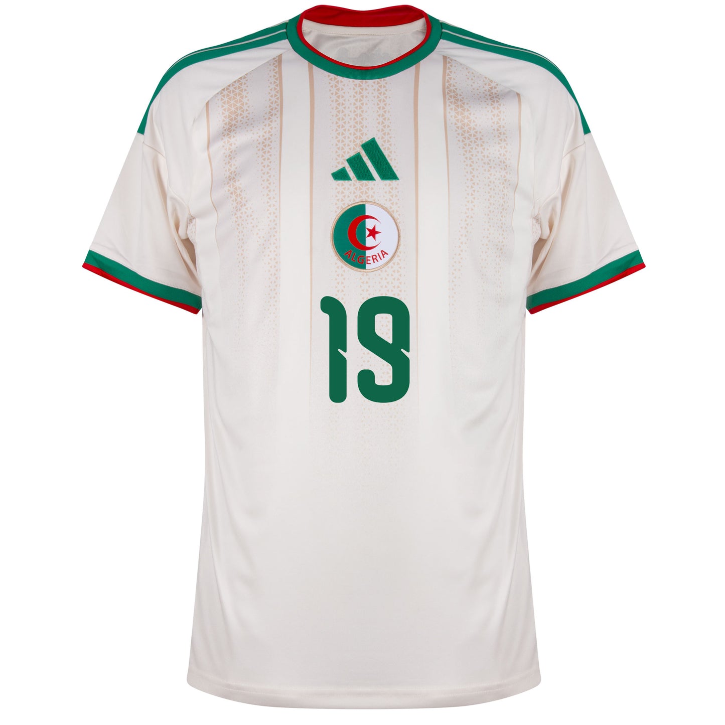 adidas Algeria Home Bentaleb 19 Shirt 2026-2027 (Official Printing)