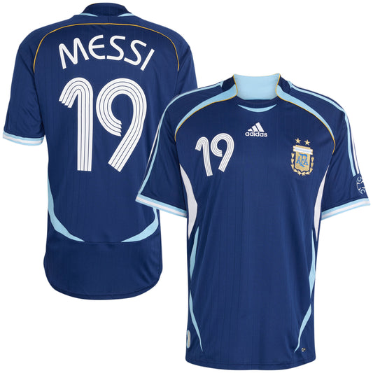 adidas Argentina Away Messi 19 Shirt 2006 (Reissue)