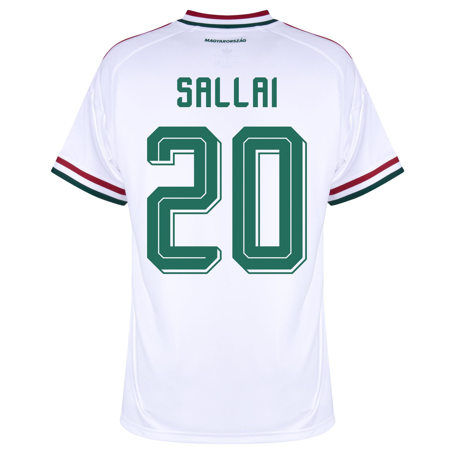 adidas Hungary Away Sallai 20 Shirt 2026-2027 (Official Printing)