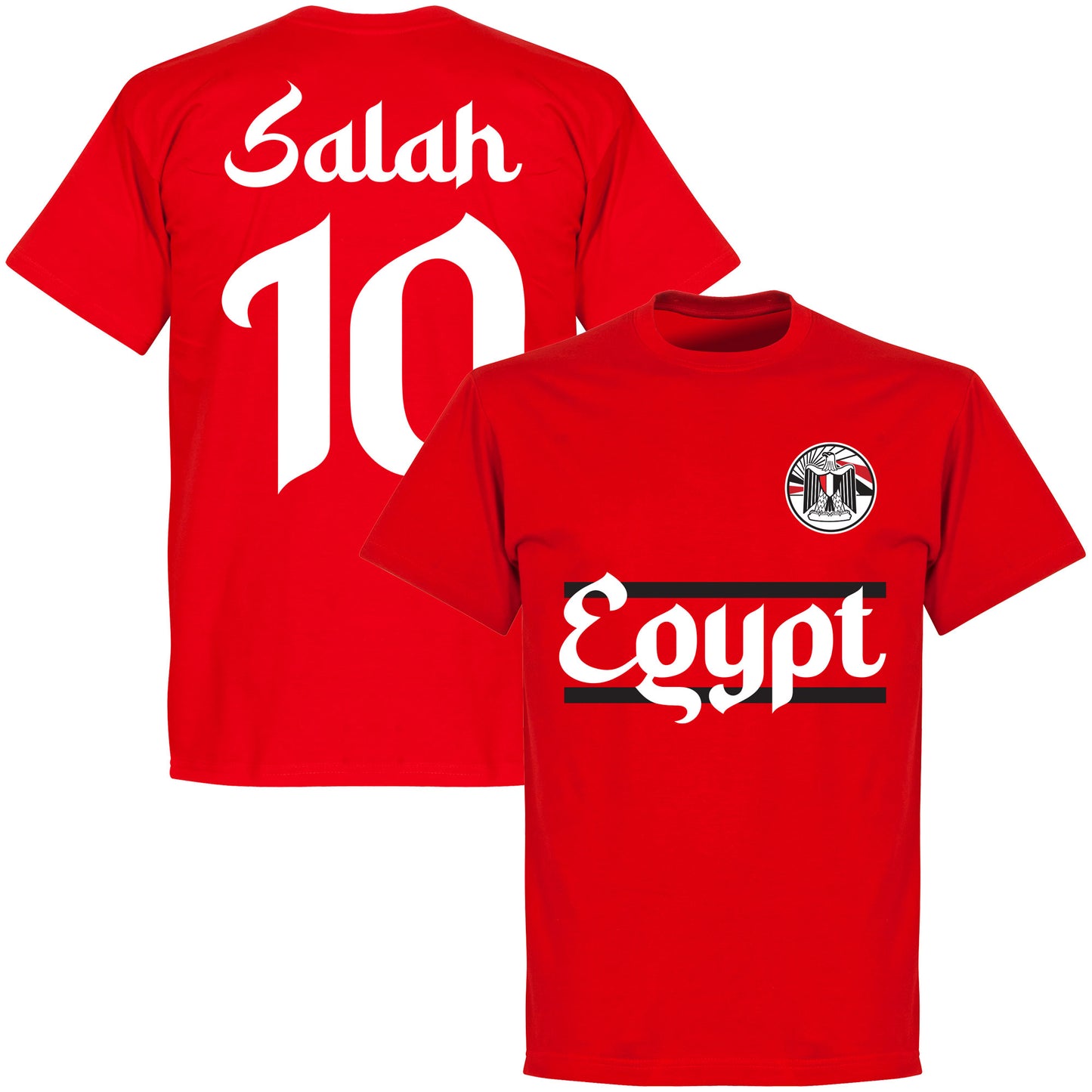 Egypt Team Crest Salah 10 T-shirt - Red