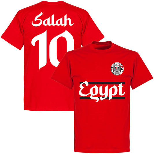 Egypt Team Crest Salah 10 T-shirt - Red