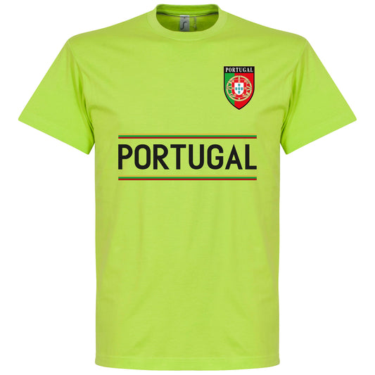 Portugal Team T-Shirt - Apple Green