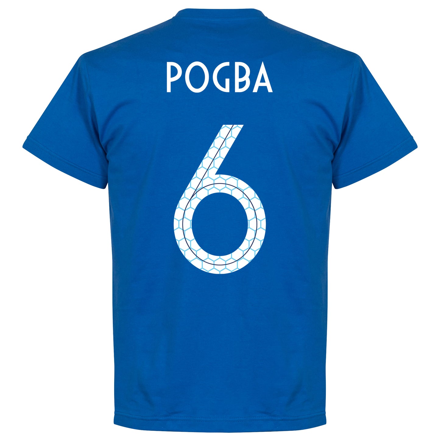 France Champion du Monde Pogba 6 T-Shirt - Royal
