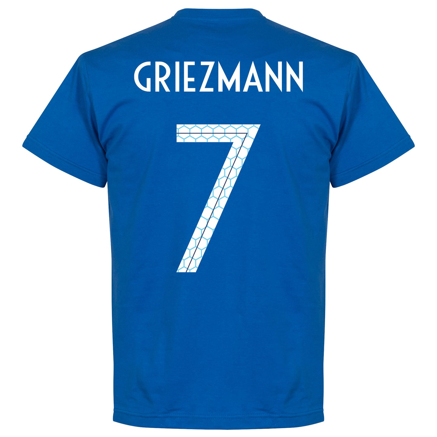 France Champion du Monde Griezmann 7 T-Shirt - Royal