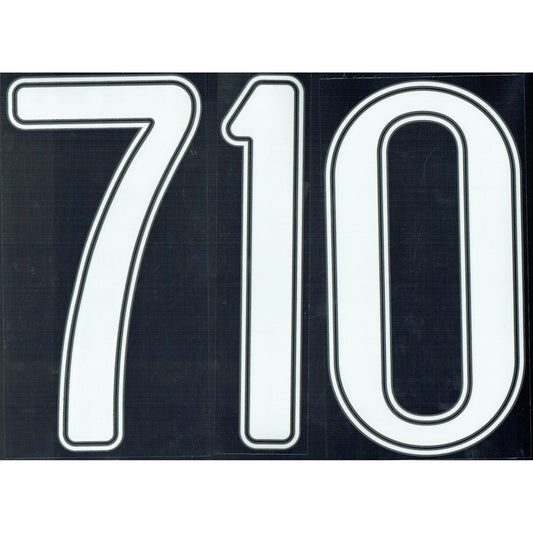 06-07 Brasil Away Official Back Number Transfer