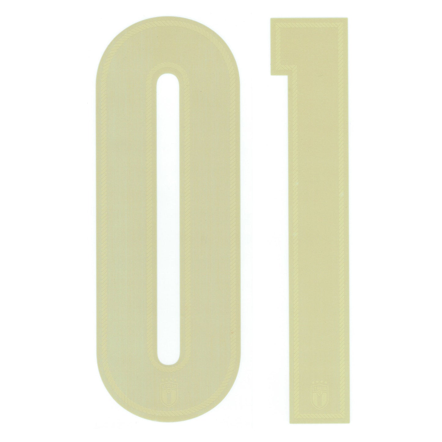 20-21 Italy Home Back Numbers (280mm)