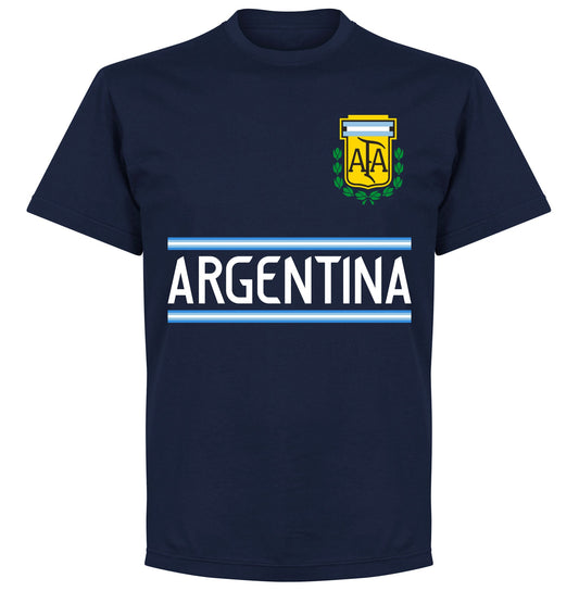 Argentina Team T-shirt - Navy