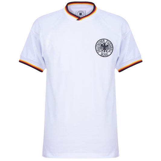 Score Draw West Germany Home Retro Shirt 1986