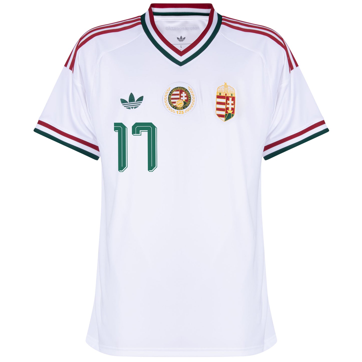 adidas Hungary Away Varga 17 Shirt 2026-2027 (Official Printing)