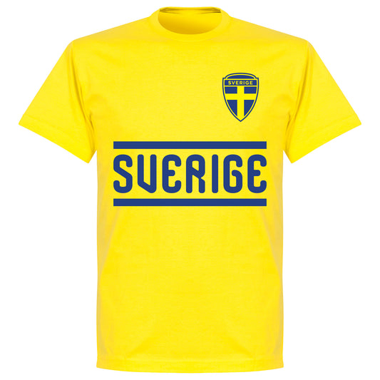 Sweden Team T-shirt - Yellow