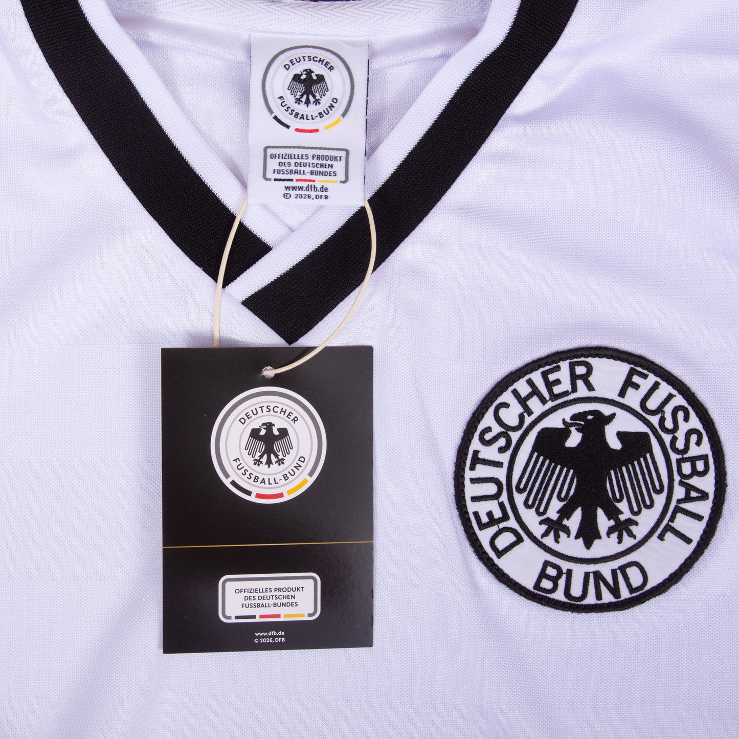 Score Draw West Germany Home Retro Shirt 1984