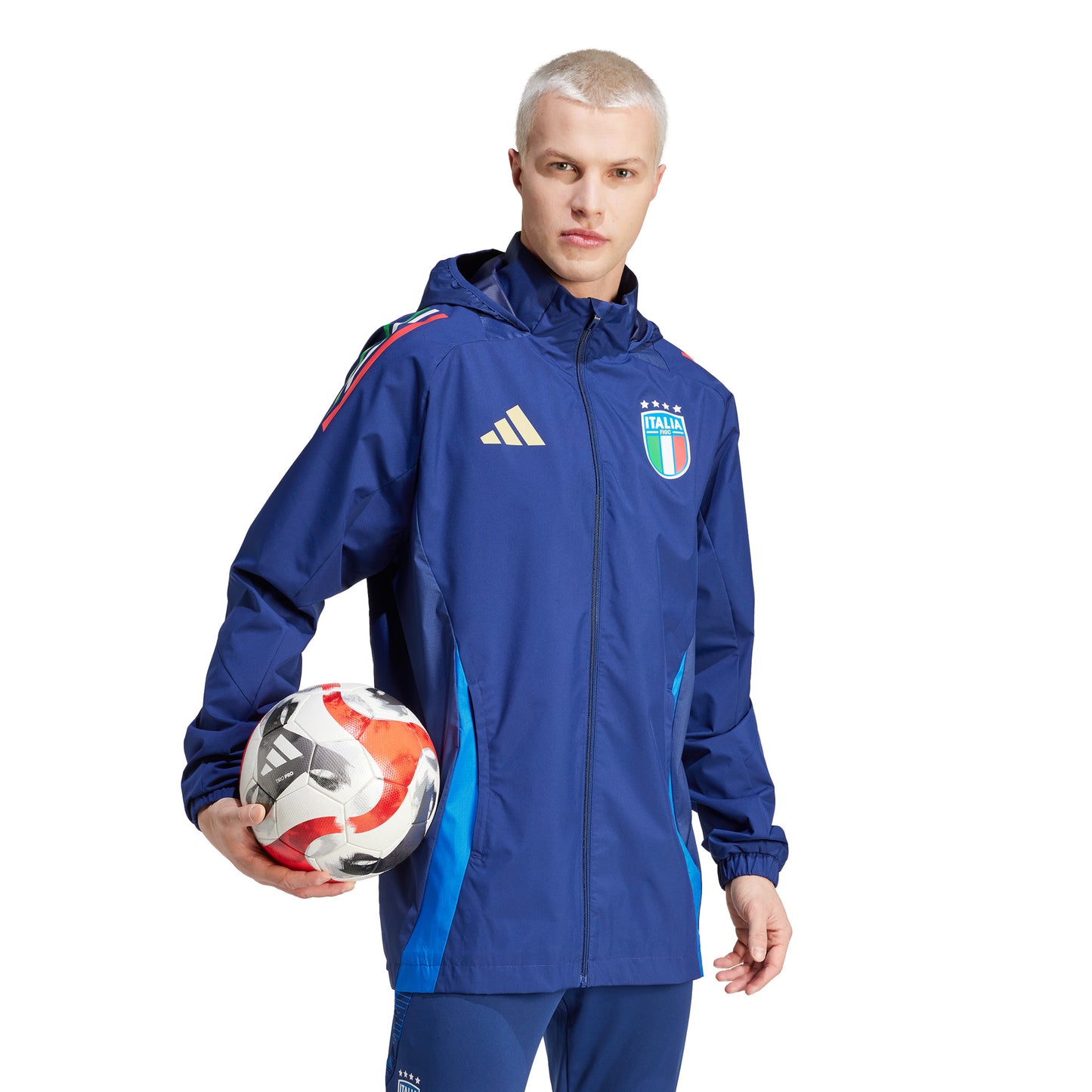 adidas Italy All Weather Jacket - Night Sky 2024-2025