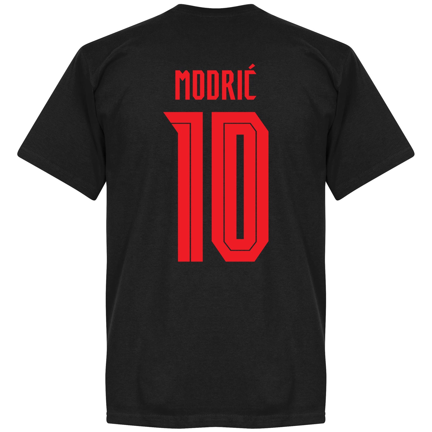 Croatia Modric 10 Team KIDS T-shirt - Black