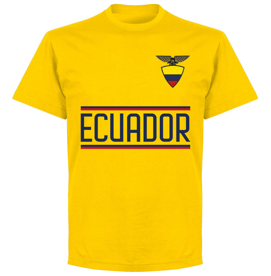 Ecuador Team Caicedo 23 T-shirt - Yellow