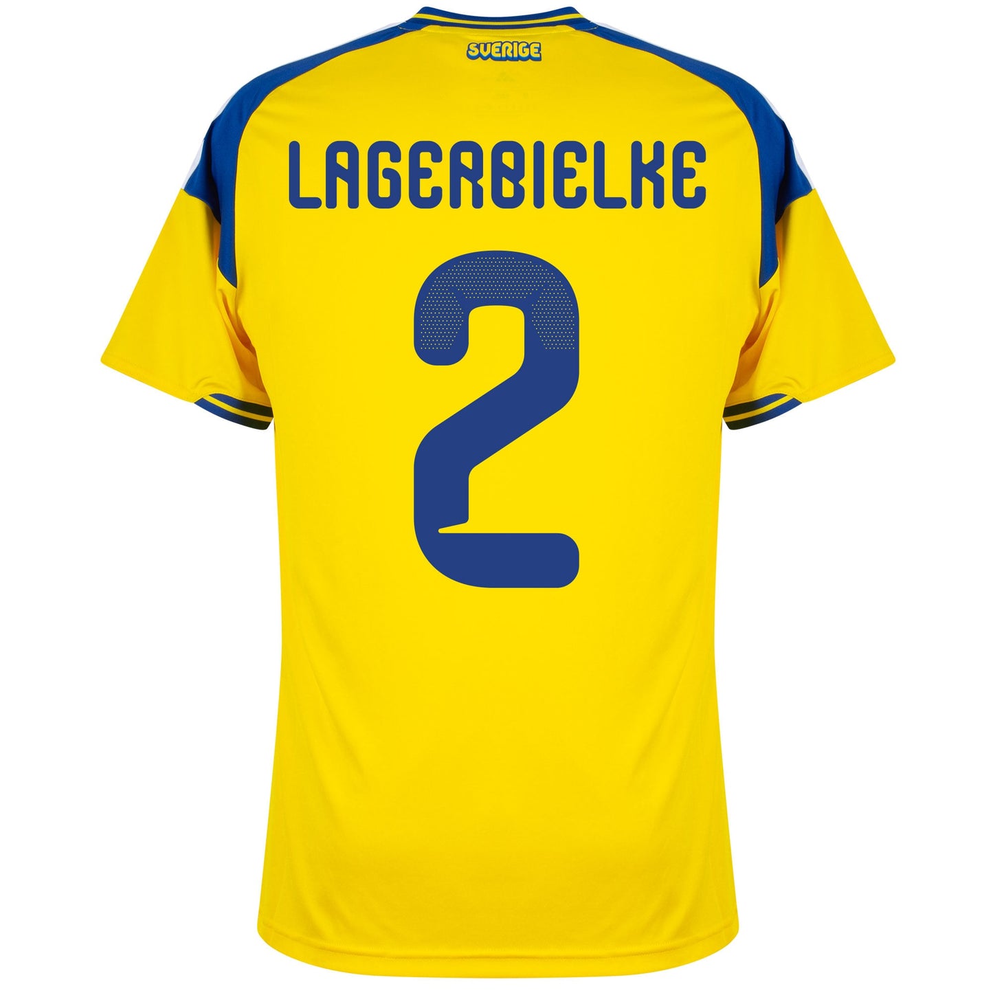 adidas Sweden Home Lagerbielke 2 Shirt 2026-2027 (Official Printing)