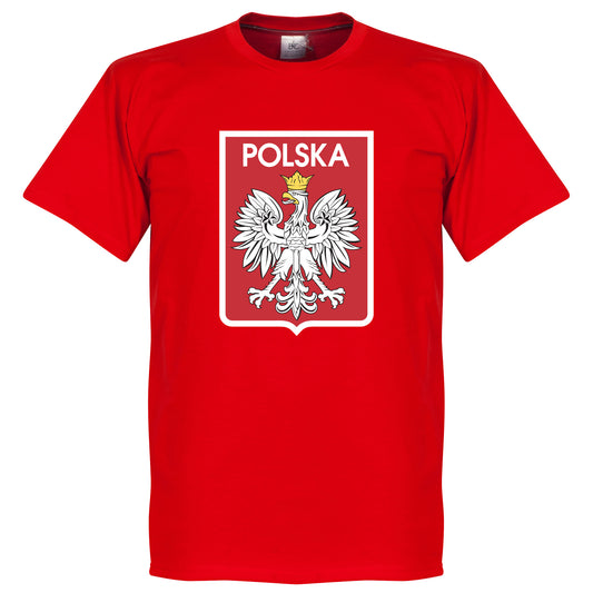 Poland Team Crest T-shirt - Red