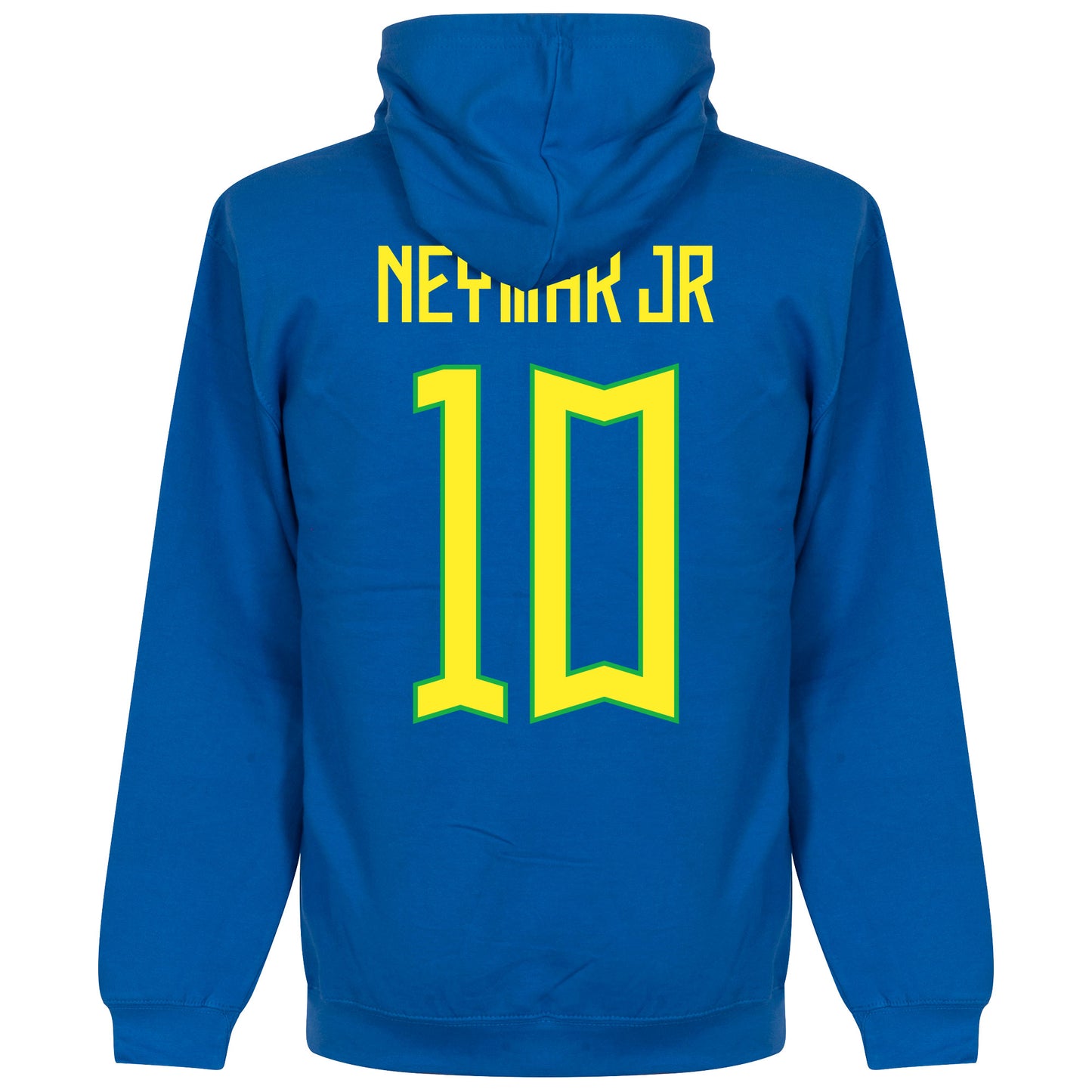 Brazil Team Neymar Jr 10 Hoodie - Royal Blue