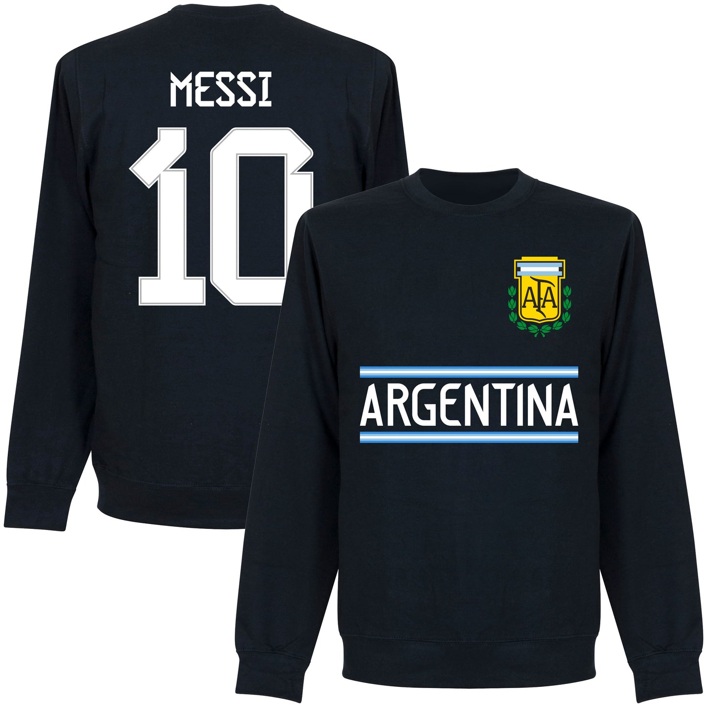 Argentina Messi 10 Team Sweatshirt - Navy