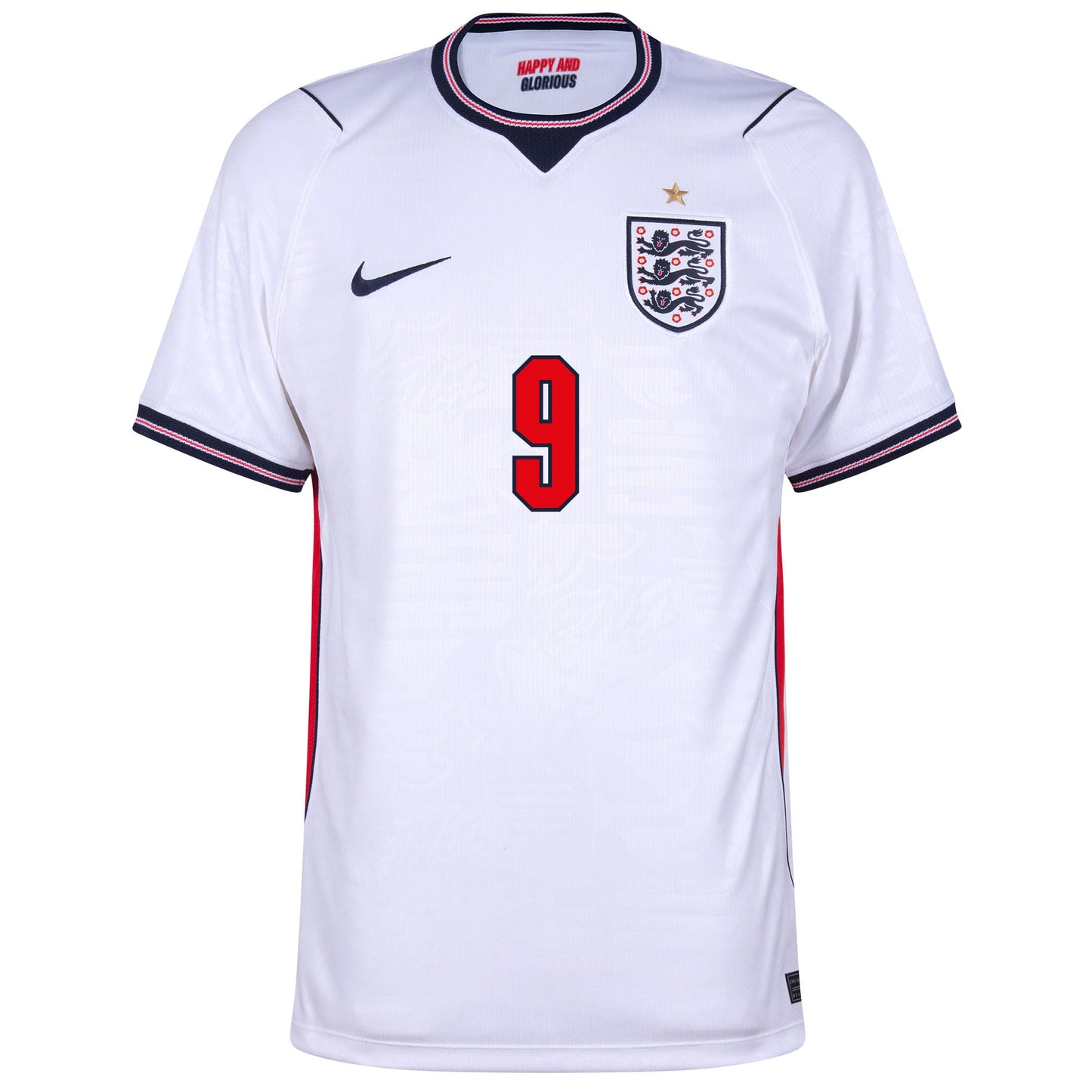 Nike England Home Kane 9 Shirt 2026-2027 (Official Printing)