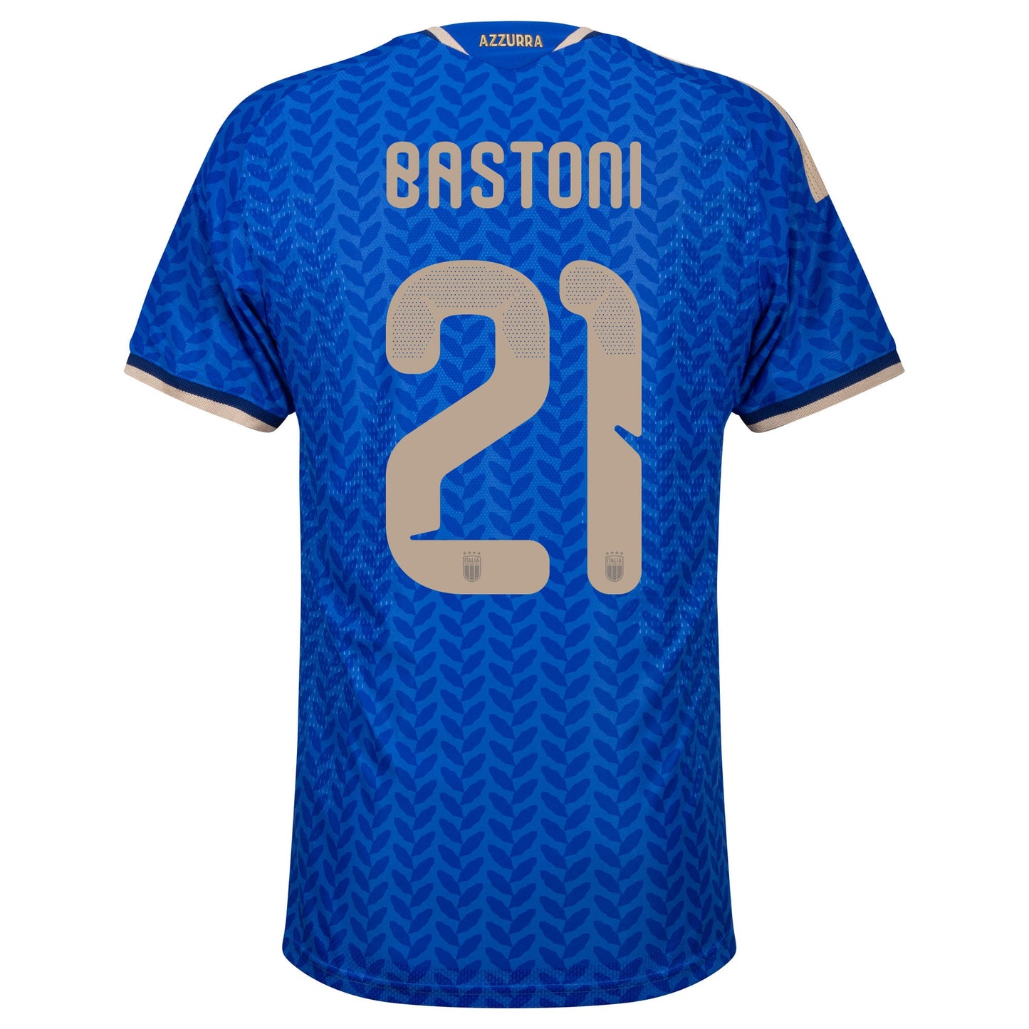 adidas Italy Authentic Home Bastoni 21 Shirt 2026-2027 (Official Printing)