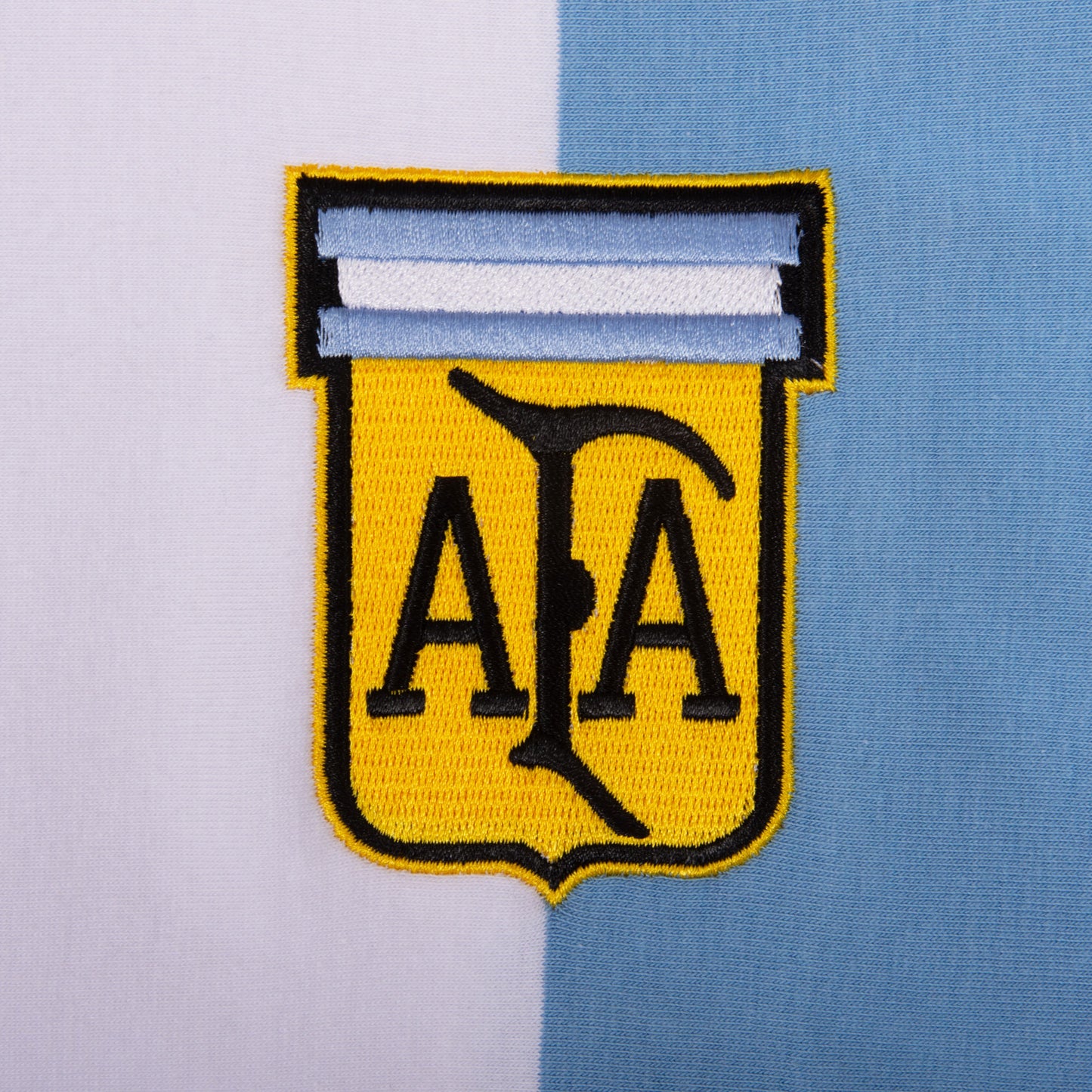 Argentina Home Retro No.10 (Kempes) Shirt 1978 (Retro Flock Printing)