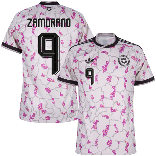 adidas Chile Away Zamorano 9 Shirt 2026-2027 (Official Printing)