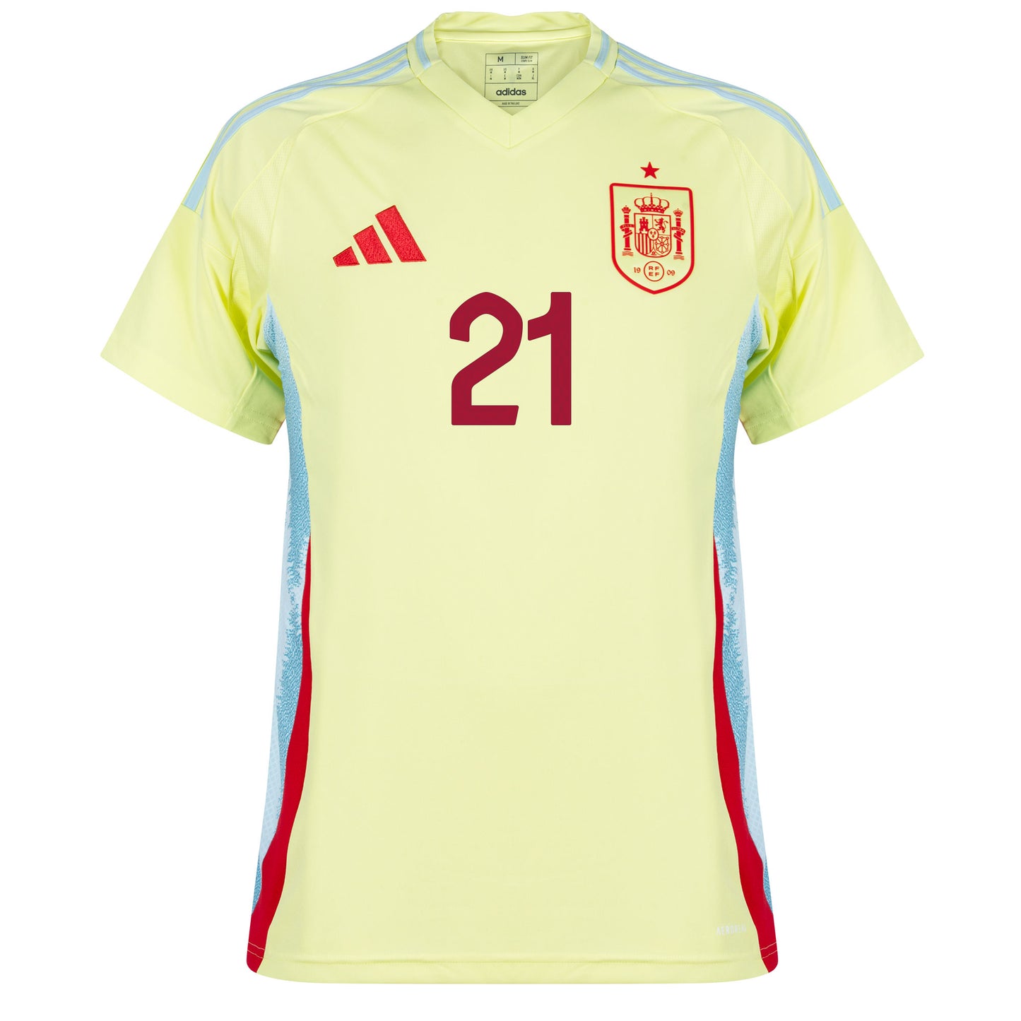 adidas Spain Away Oyarzabal 21 Shirt 2024-2025 (Official Printing)
