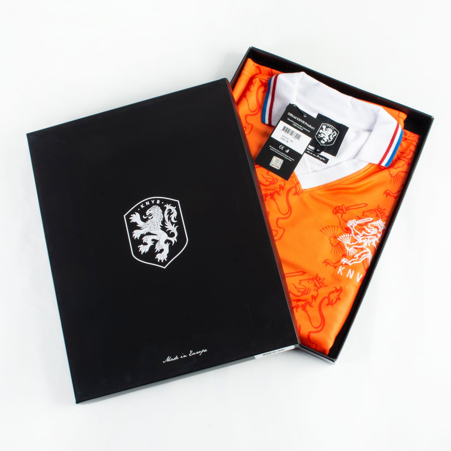 Copa Holland Home Koeman 4 Retro Shirt 1994 (Retro Flock Printing)