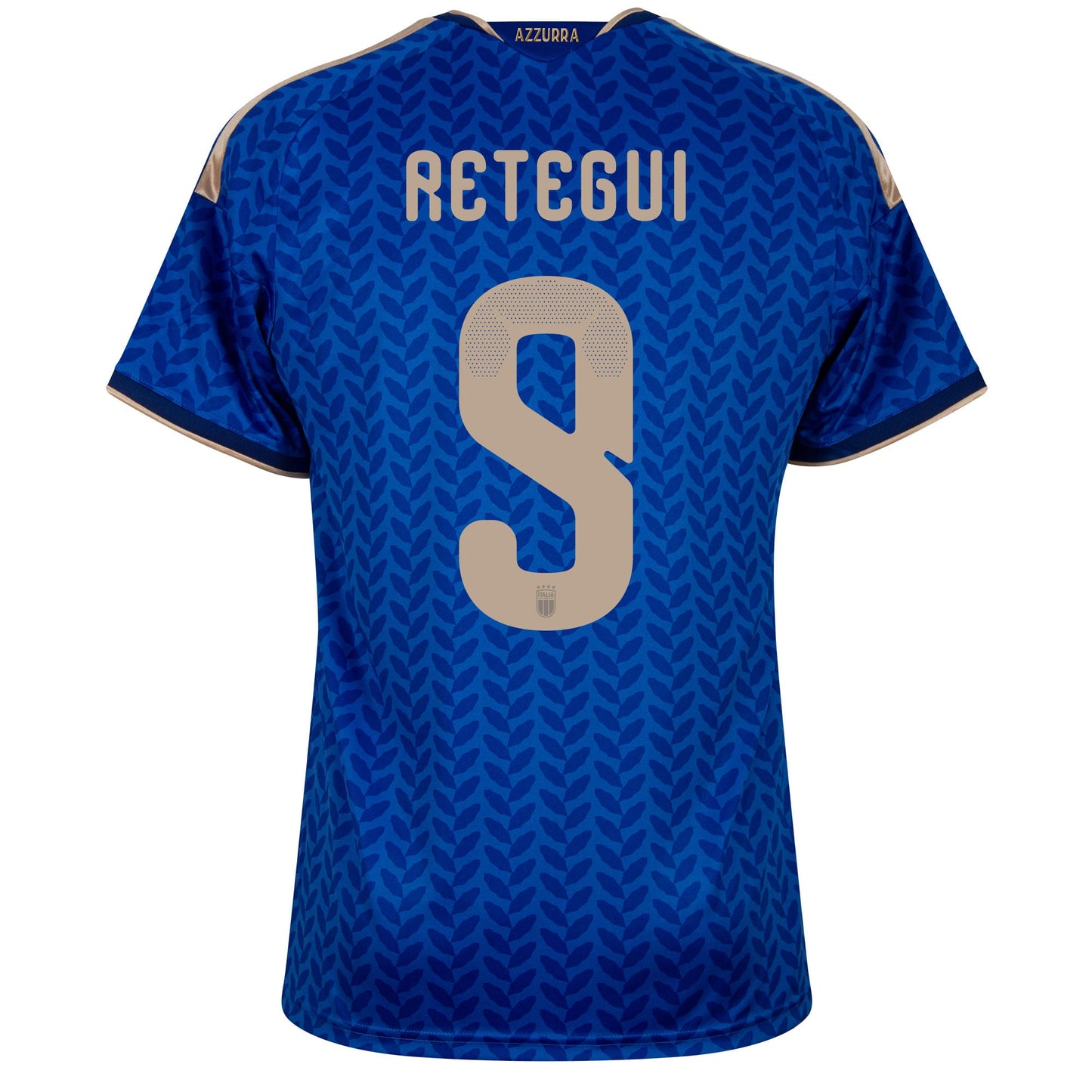 adidas Italy Home Retegui 9 Shirt 2026-2027 (Official Printing)