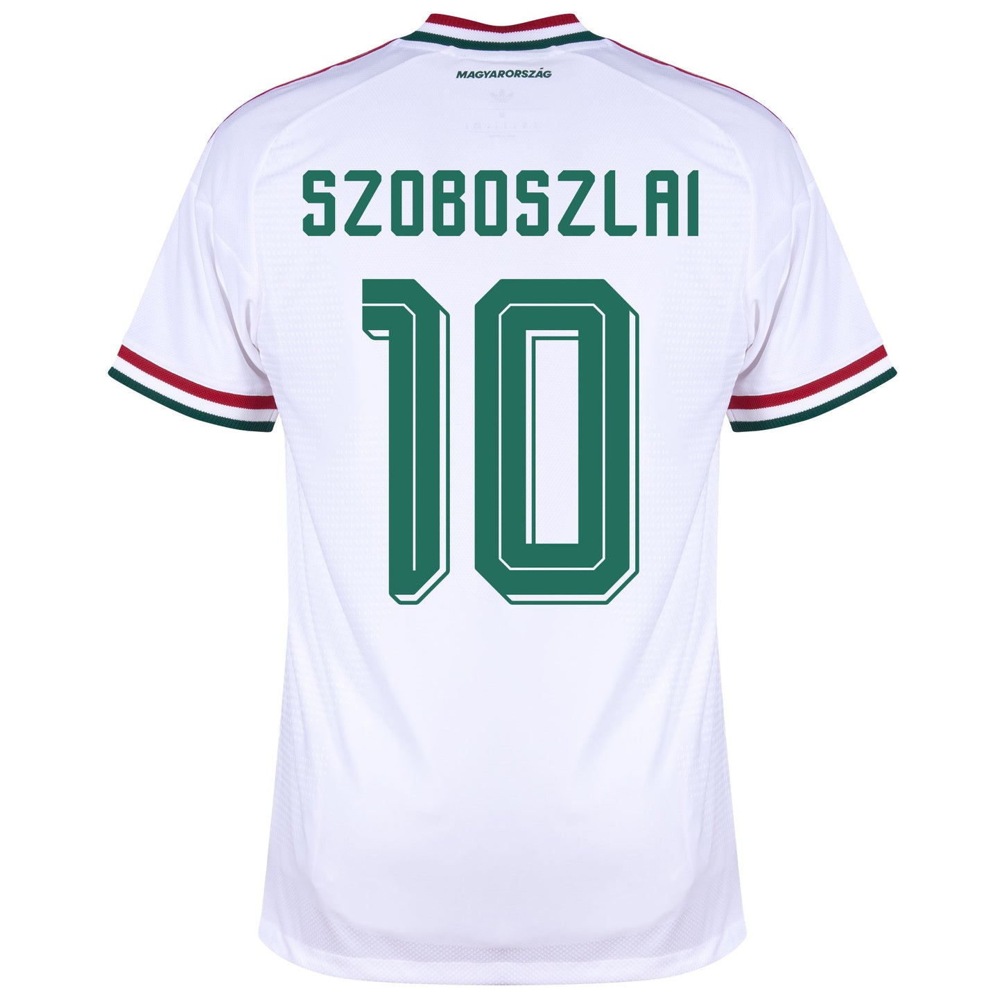 adidas Hungary Authentic Away Szoboszlai 10 Shirt 2026-2027 (Official Printing)