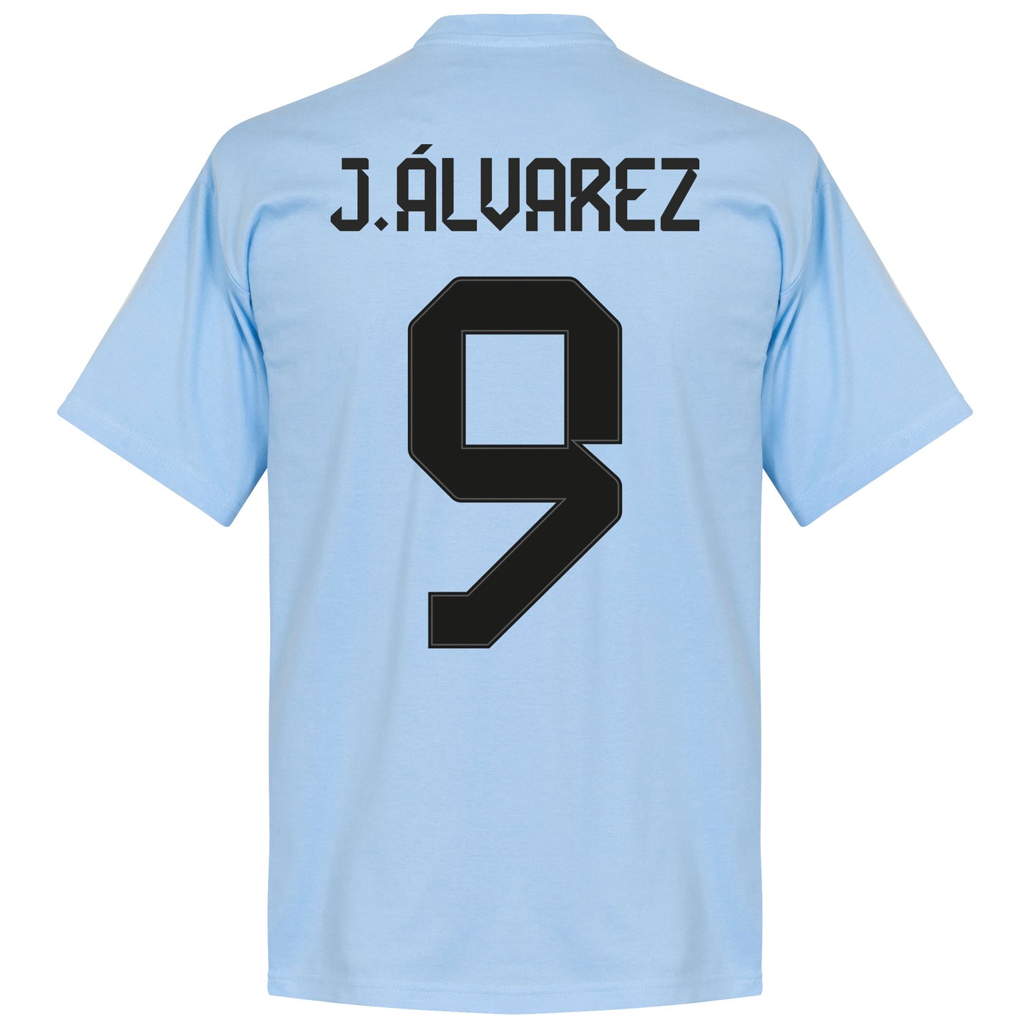 Argentina J.Álvarez 9 Team KIDS T-shirt - Sky Blue