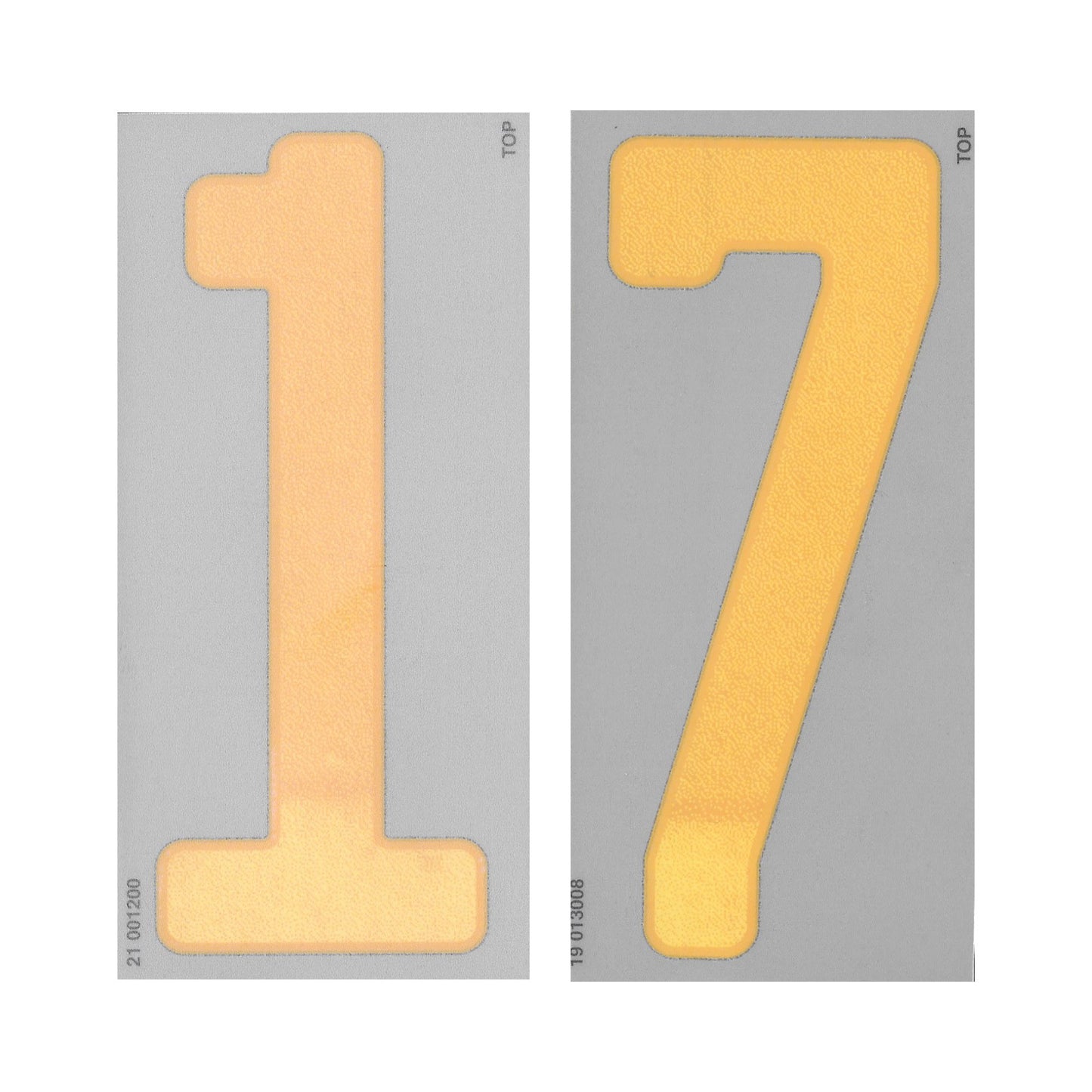 20-21 Spain Home Front Numbers (107mm)