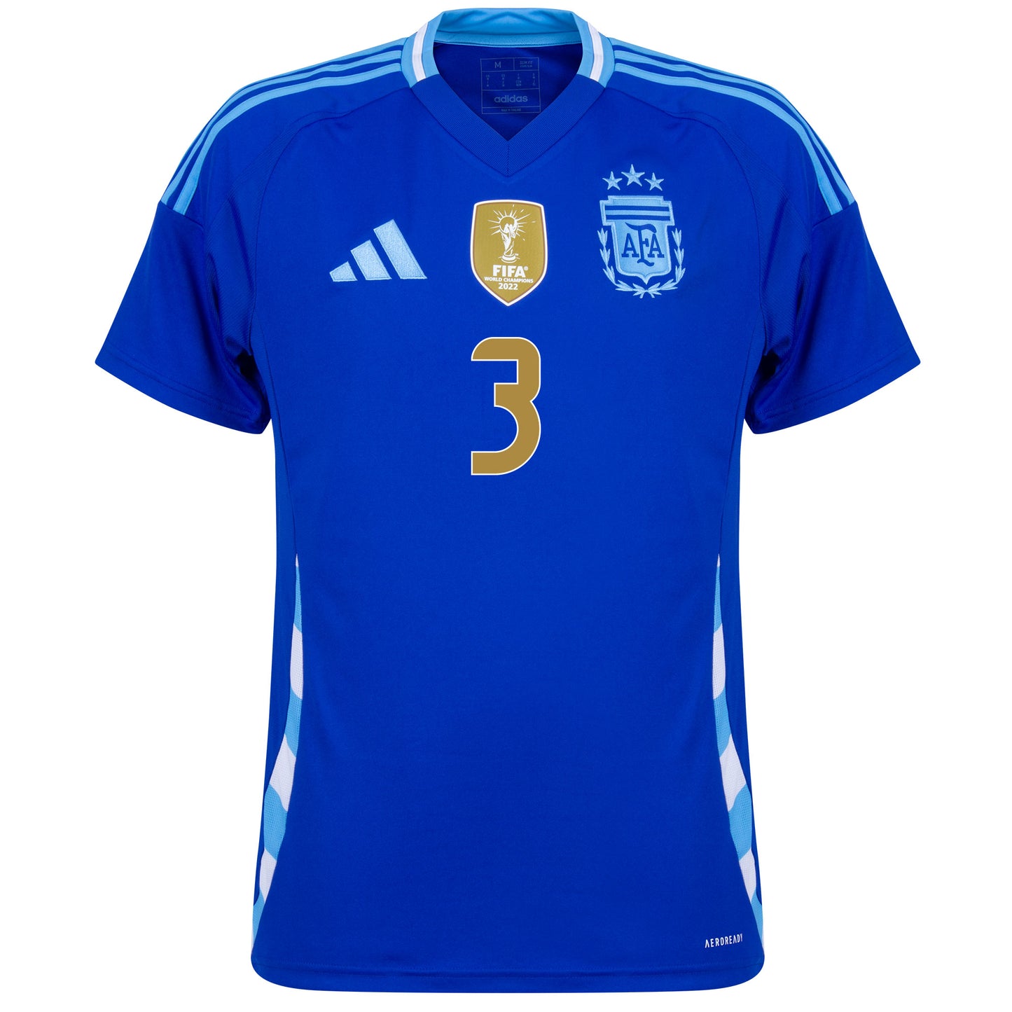 adidas Argentina Away Tagliafico 3 Shirt 2024-2025 (Official Printing)