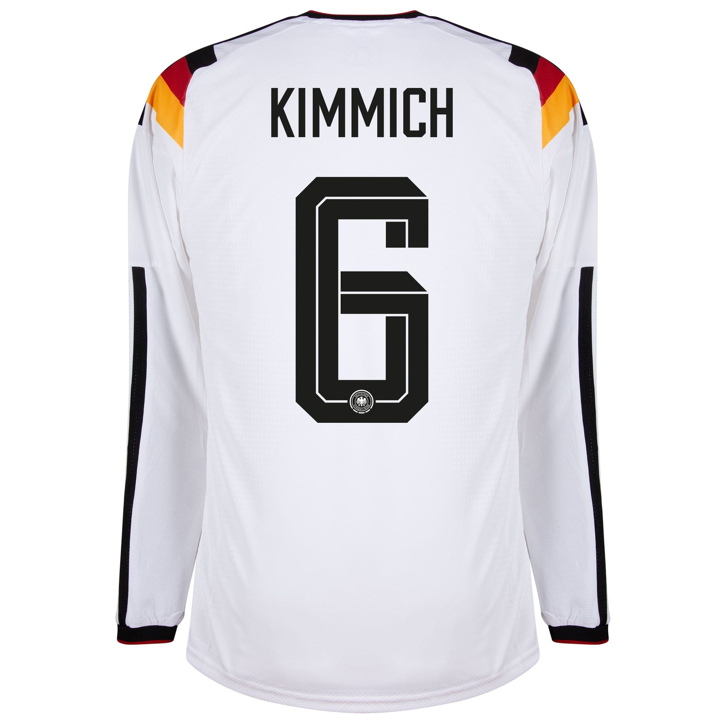 adidas Germany Authentic Home L/S Kimmich 6 Shirt 2026-2027 (Official Printing)