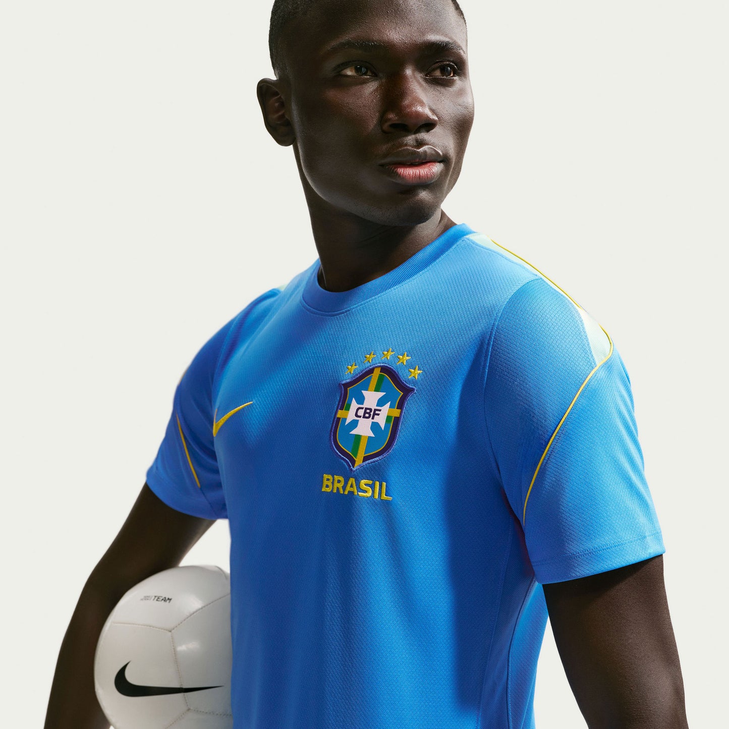 Nike Brazil Dri-Fit Strike S/S Top - Blue - 2026-2027