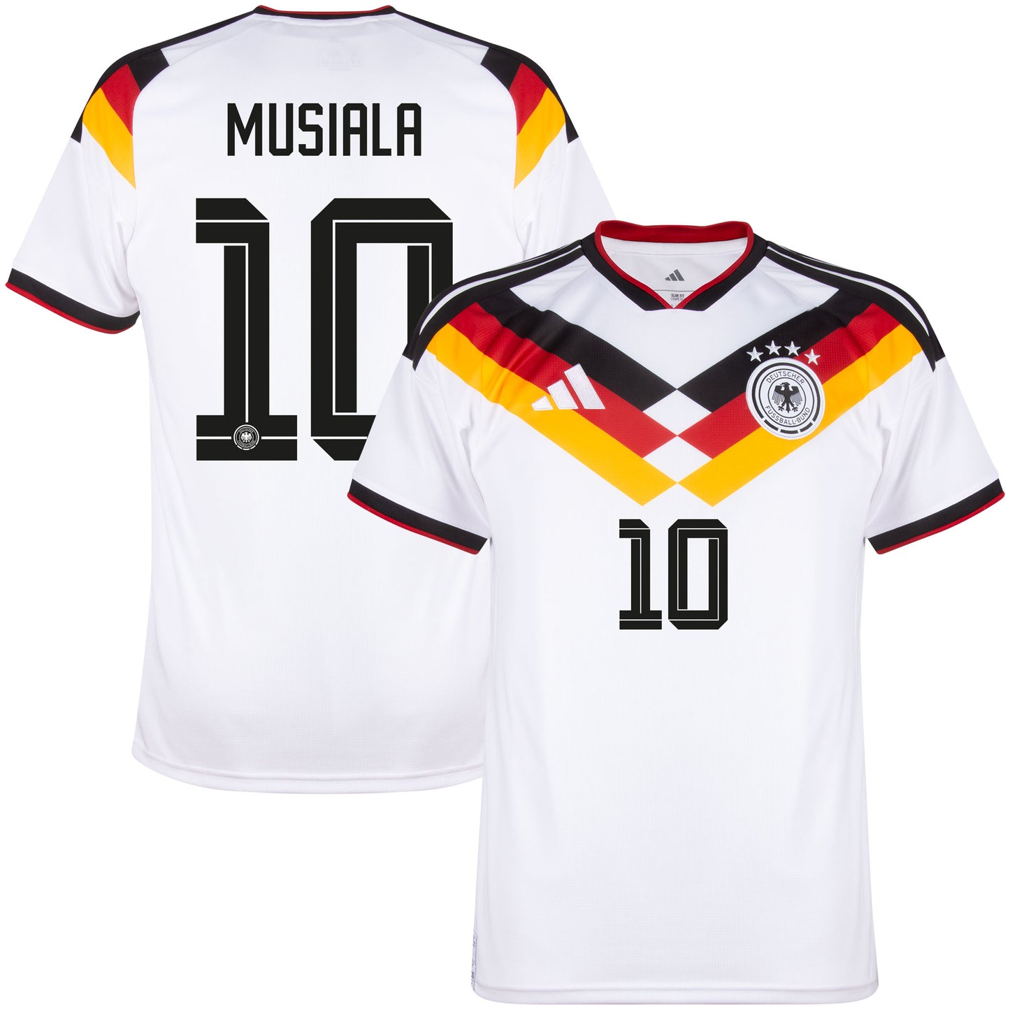 adidas Germany Home Musiala 10 Shirt 2026-2027 (Official Printing)