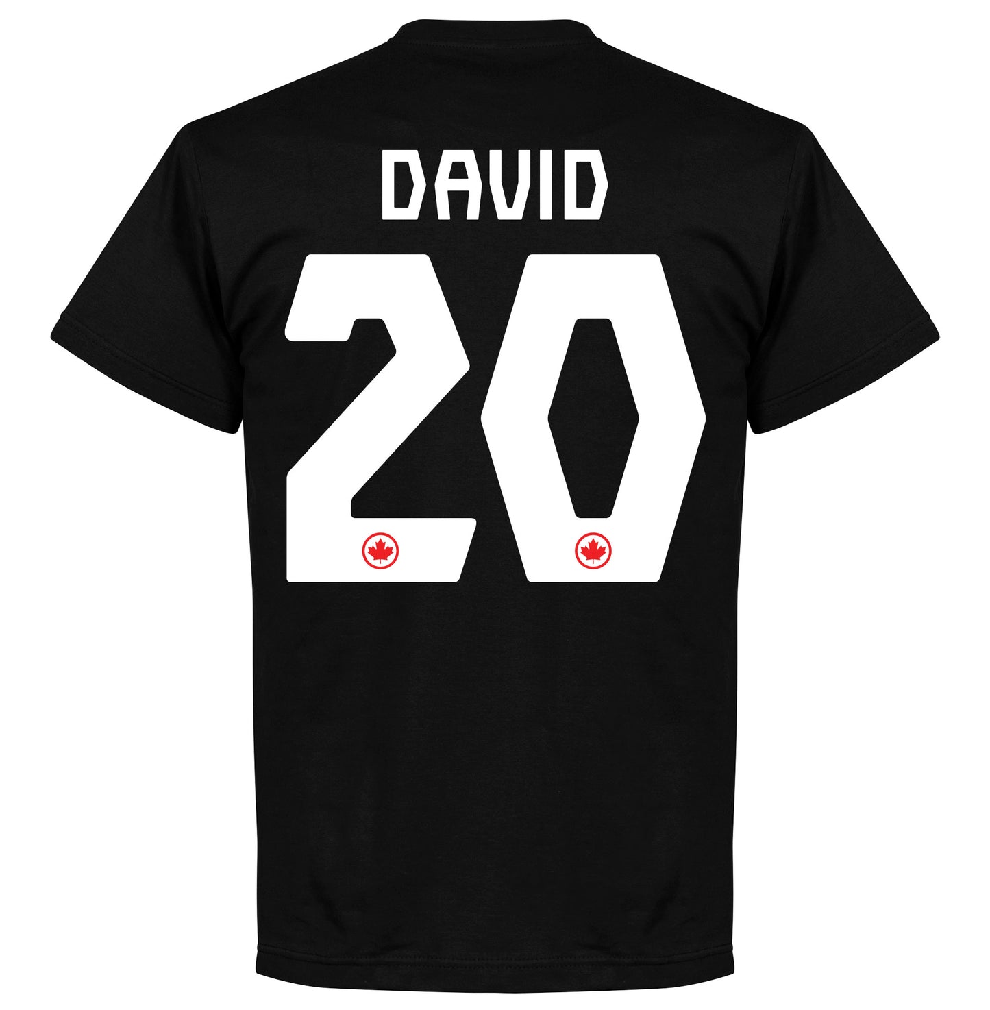 Canada Team David 20 T-shirt - Black