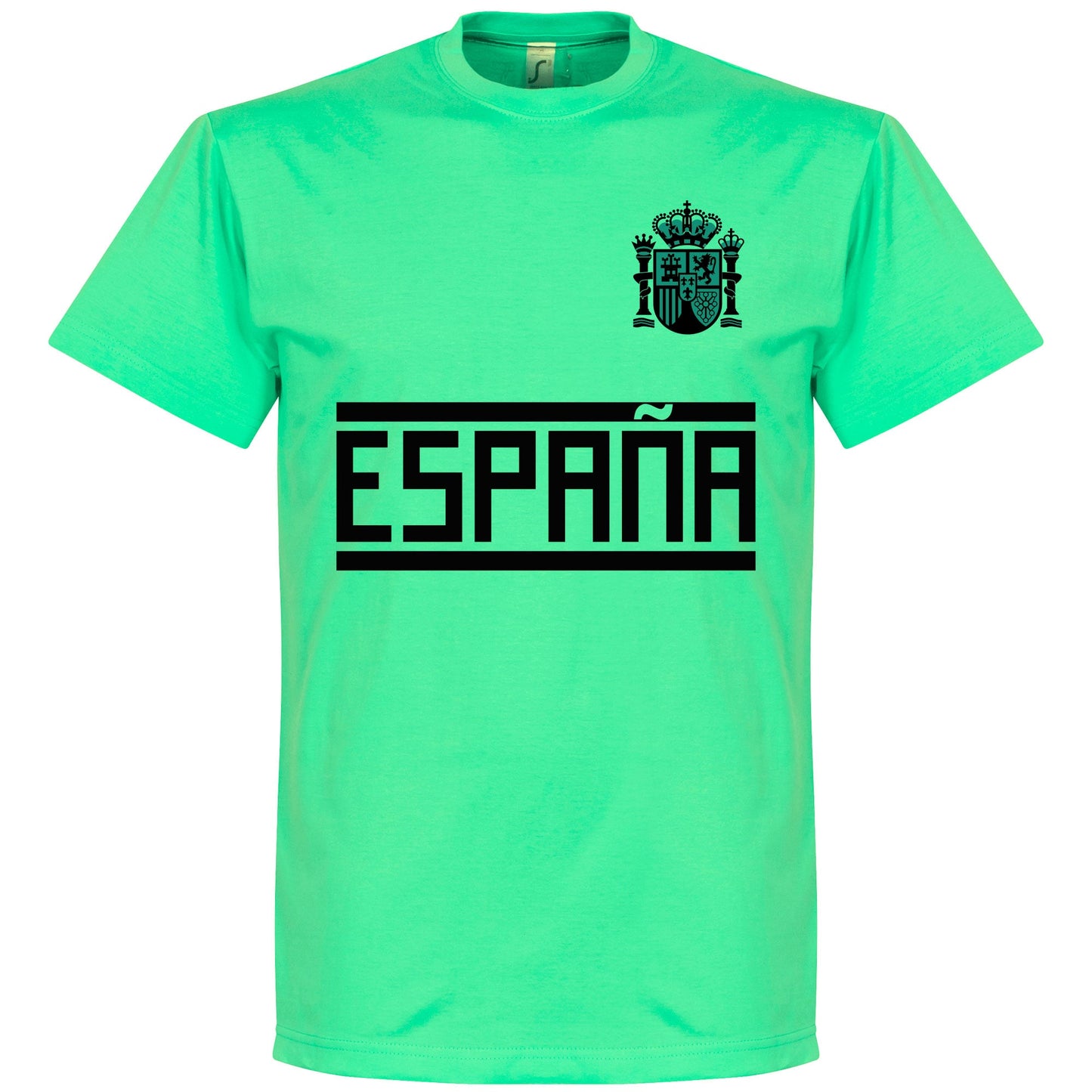 Spain Team T-Shirt - Caribbean Blue
