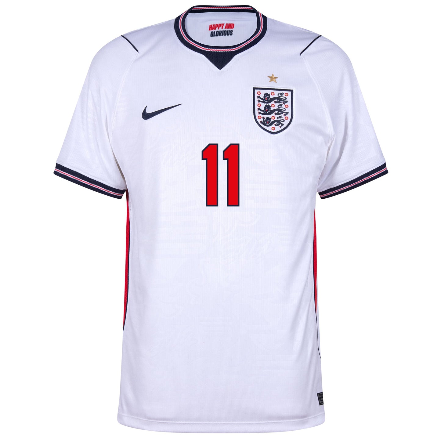 Nike England Home Rashford 11 Shirt 2026-2027 (Official Printing)