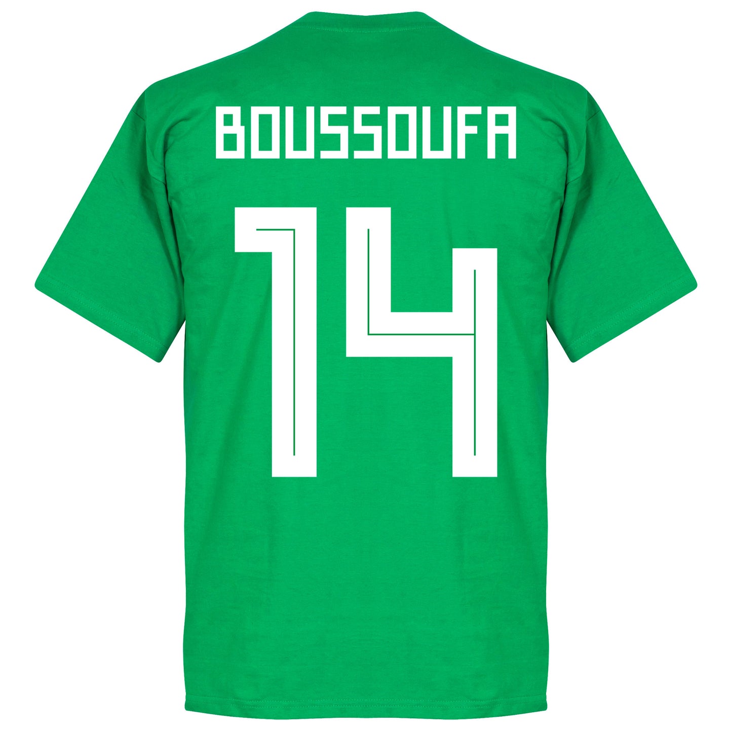 Morocco Boussoufa 14 Team  T-Shirt - Green