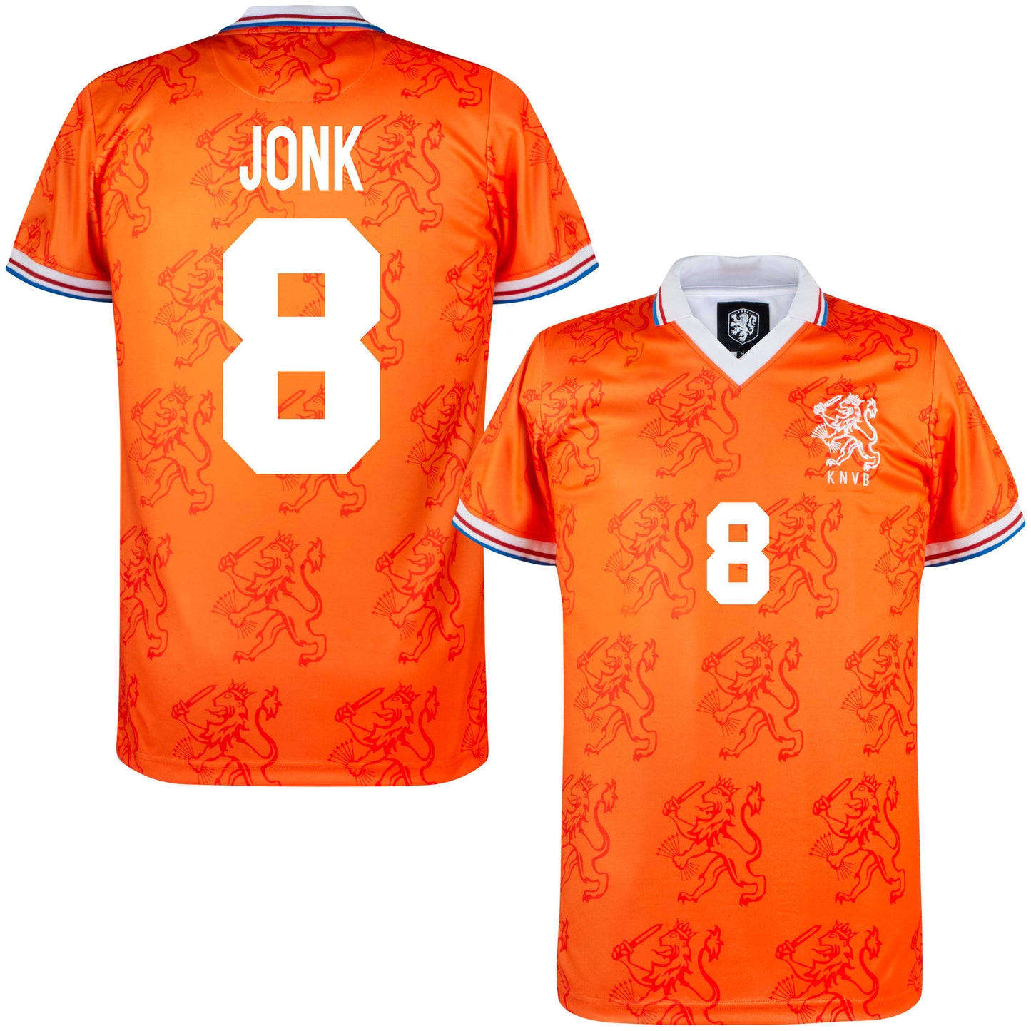 Copa Holland Home Jonk 8 Retro Shirt 1994 (Retro Flock Printing)