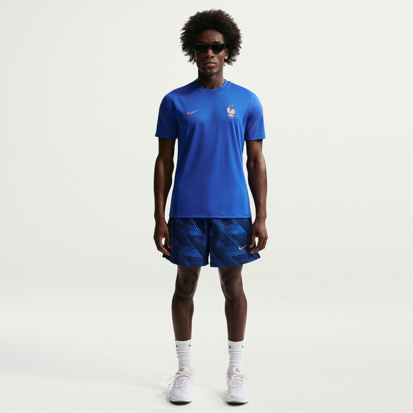 Nike France Dri-Fit Strike S/S Top - Royal - 2026