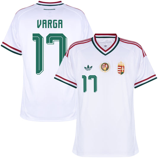 adidas Hungary Away Varga 17 Shirt 2026-2027 (Official Printing)