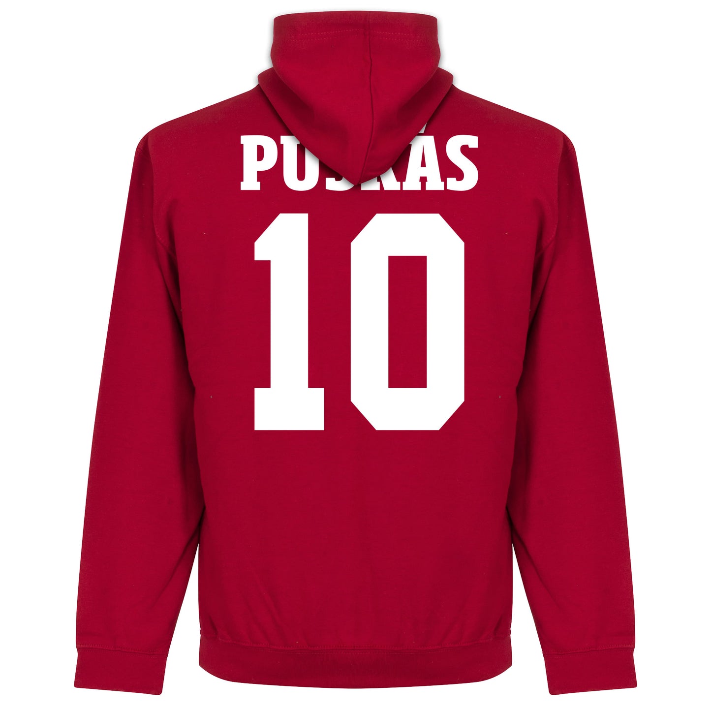 Hungary 1953 Puskas 10 Hoodie - Red