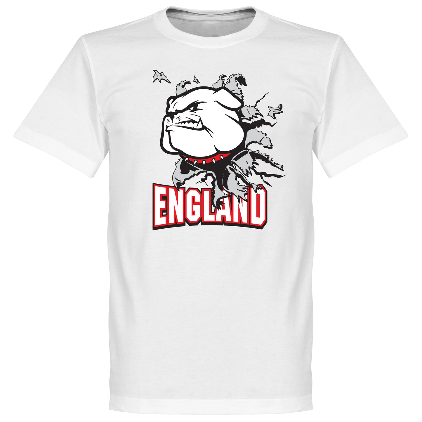 England Bulldog T-Shirt - White