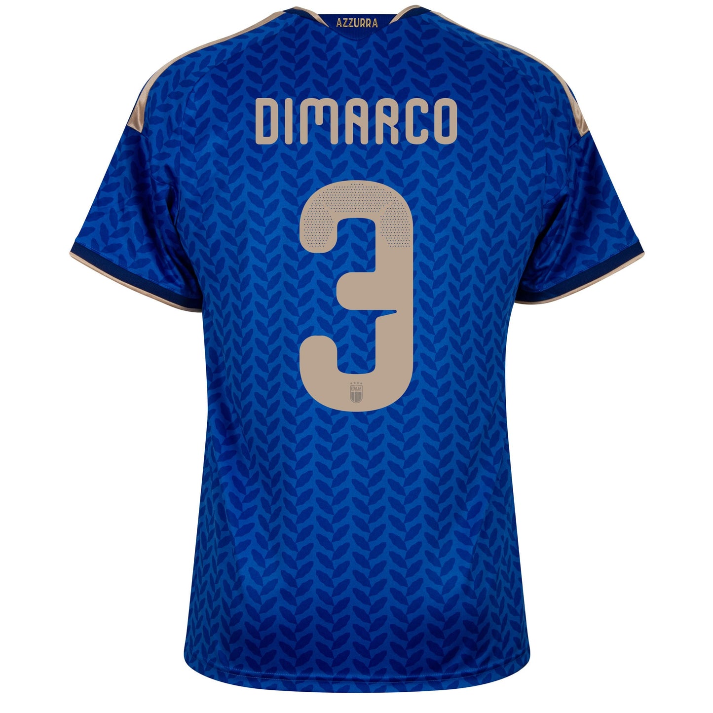 adidas Italy Home Dimarco 3 Shirt 2026-2027 (Official Printing)