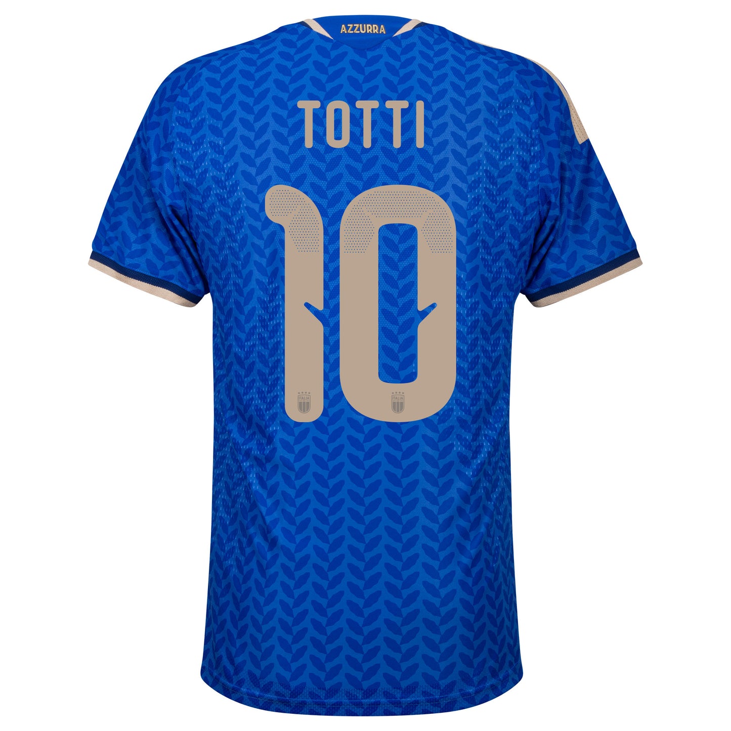 adidas Italy Authentic Home Totti 10 Shirt 2026-2027 (Official Printing)
