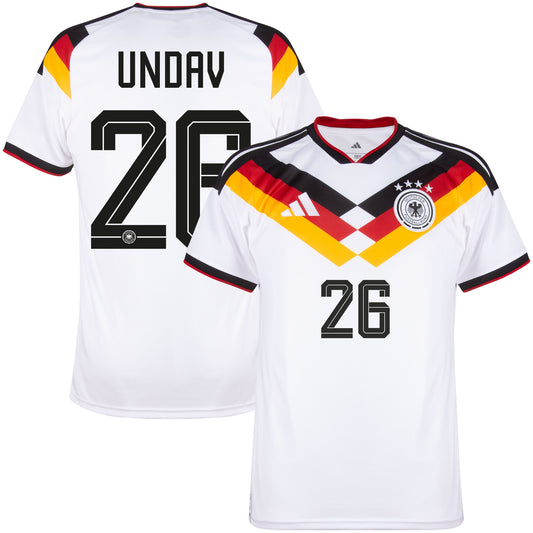 adidas Germany Home Undav 26 Shirt 2026-2027 (Official Printing)