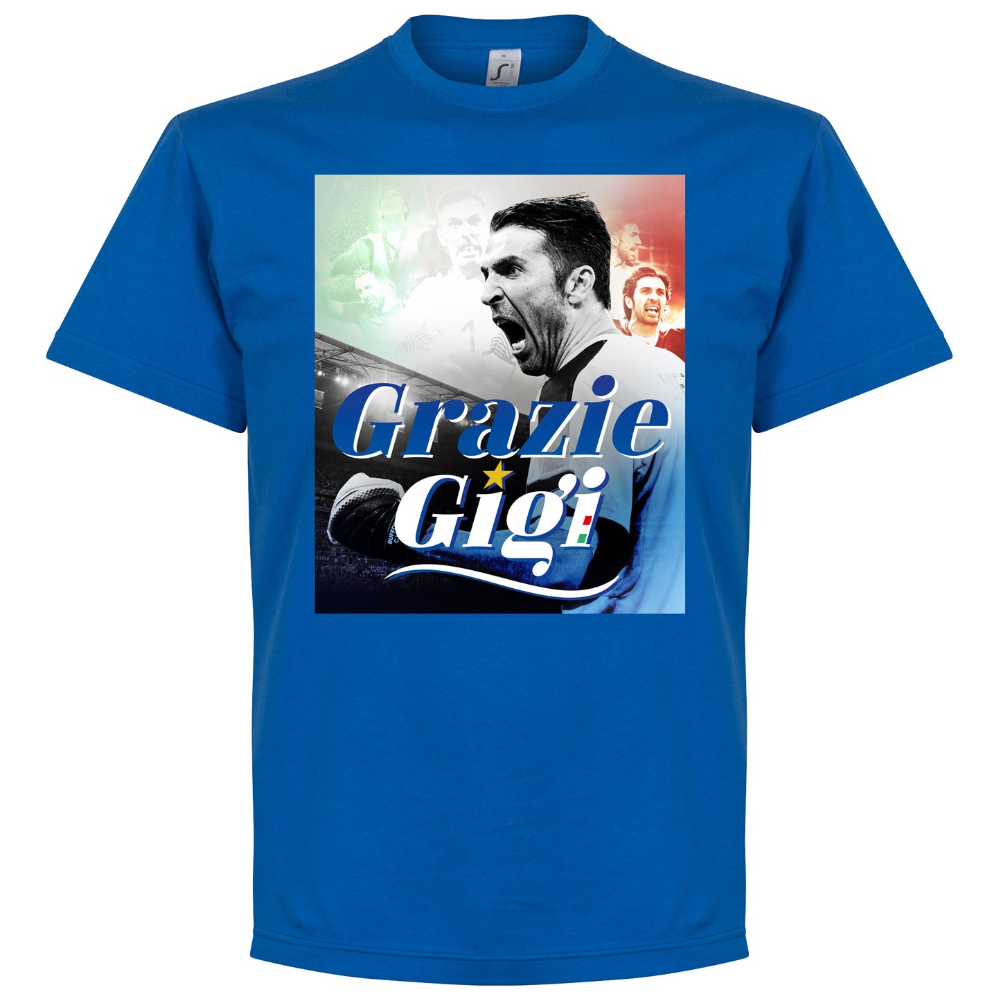 Grazie Gigi Buffon T-shirt  - Royal