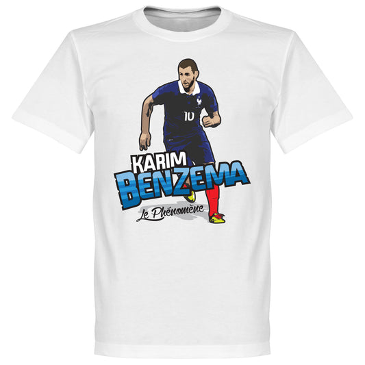 Karim Benzema La Phenoméne T-Shirt - White